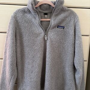 Patagonia Soft Gray Sherpa Jacket